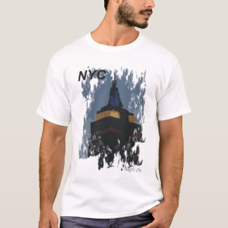 T-shirt La vie de nuit de NYC