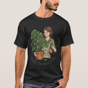 T-shirt La vie de parent de plante - humour botanique drôl