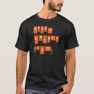 T-shirt La vie de rimes de battements