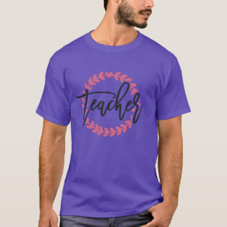 T-shirt la vie d'enseignant est drôle