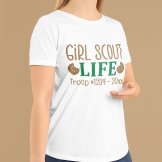 T-shirt La vie des Girl Scouts commémorative