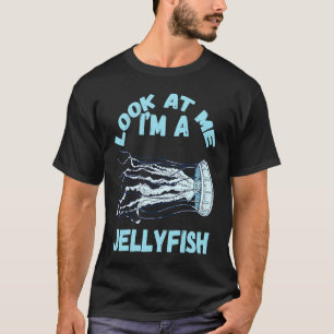 T-shirt La vie des méduses sous-marines capitaine de poiss