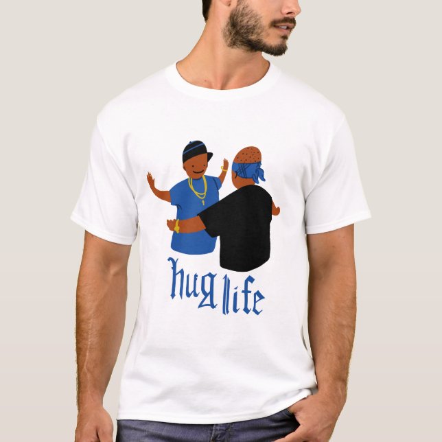 T-shirt La vie d'étreinte (Devant)