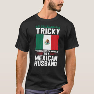 T-shirt la vie devient délicate Je suis marié mari mexicai