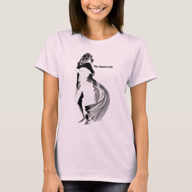 T-shirt La vie douce (Devant)