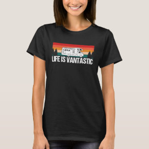 T-shirt La vie en camping-car est fantastique