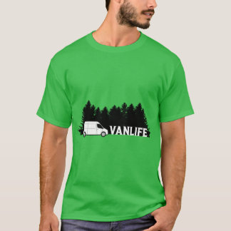 T-shirt La vie en van parmi la famille