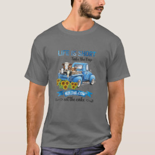 T-shirt La Vie Est Courte Prendre Le Voyage Acheter La Vac
