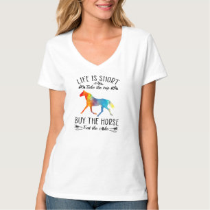 T-shirt La Vie Est Courte Prendre Le Voyage Acheter Le Che