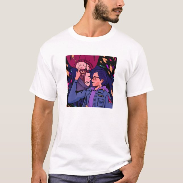 T-shirt La vie est étrange - Nous allons bien (Devant)