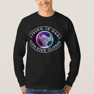 T-shirt La vie est facile les yeux fermés