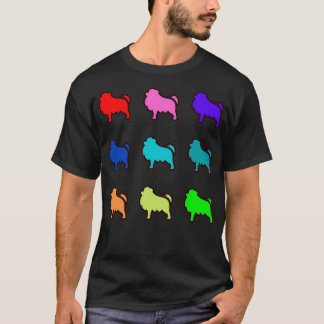 T-shirt La vie est géniale mon poom le rend meilleur motif