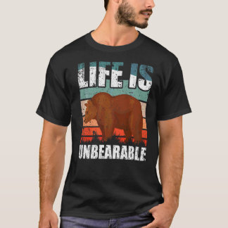 T-shirt La vie est insupportable