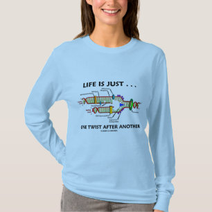 T-shirt La Vie Est Juste ... Un tour après l'autre (ADN)
