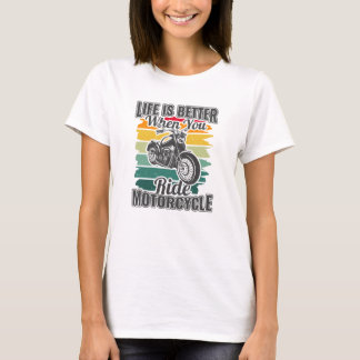 T-shirt La vie est meilleure