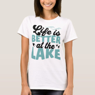 T-shirt La vie est meilleure au lac Outdoor