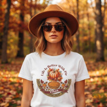 La vie est meilleure avec de la tarte | Thanksgivi