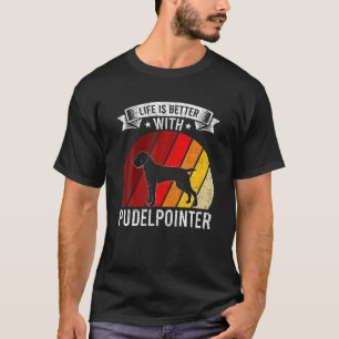 T-shirt La Vie Est Meilleure Avec Les Amoureux de les chie