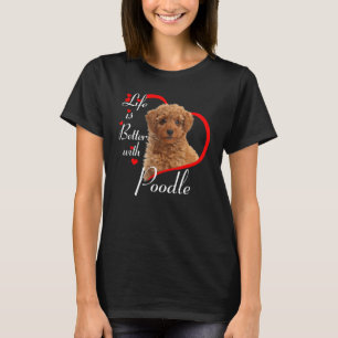 T-shirt La Vie Est Meilleure Avec Les Canicules