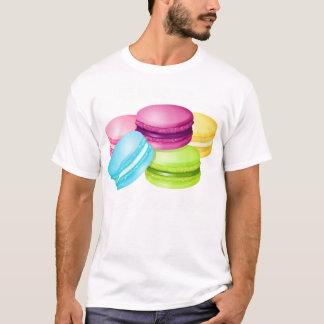 T-shirt La vie est meilleure avec Macarons pour Macar doux