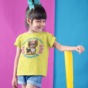 T-shirt La vie est meilleure avec un Biewer Terrrier