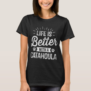 T-shirt La Vie Est Meilleure Avec Un Propriétaire Amoureux