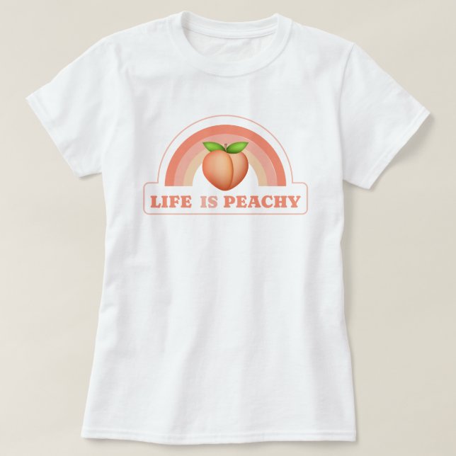 T-shirt La Vie Est Paisible (Design devant)