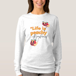 T-SHIRT LA VIE EST PÊCHE AVEC TOI AUTOUR DE TOI