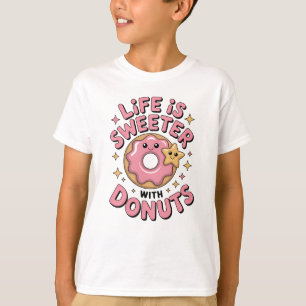 T-shirt La Vie Est Plus Douce Avec Des Dents Enfant