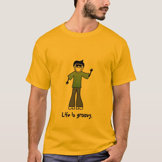 T-shirt La vie est routinière (Devant)