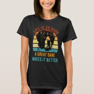 T-shirt La vie est si bonne Un grand Danse fait mieux