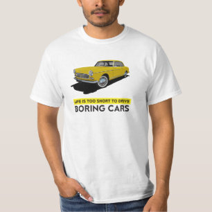 T-shirt La vie est trop courte pour conduire - Peugeot 404