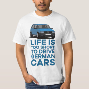 T-shirt La vie est trop courte pour conduire - Uno Mille T