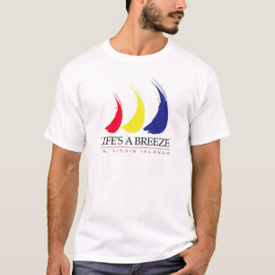 T-shirt La vie est un Breeze®_Paint-The-Wind_US Îles