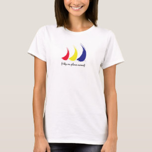 T-shirt La vie est un Modèle Breeze®_Paint-The-Wind