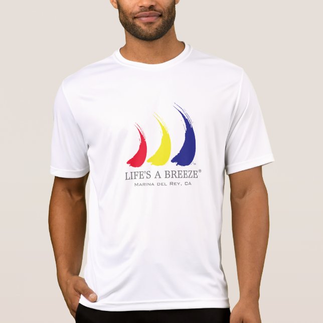 T-shirt La vie est une brise®_Peinture-Le-Vent_Marina Del  (Devant)