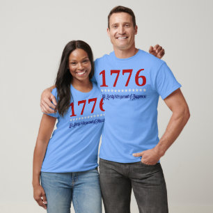 T-shirt La Vie, La Liberté Et La Poursuite Du Bonheur