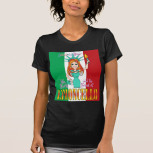 T-shirt La vie, liberté, et la poursuite de Limoncello