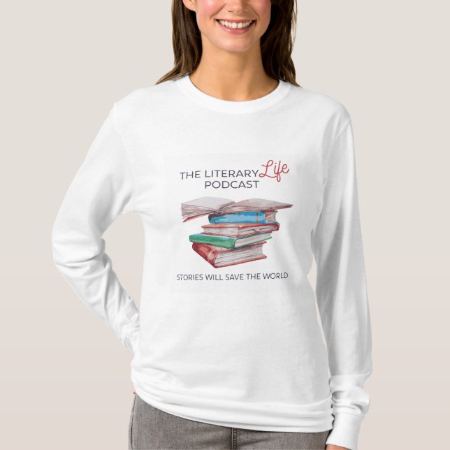 T-shirt La Vie littéraire Dort de Tee (Devant)