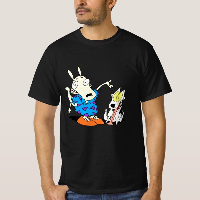 T-shirt La vie moderne de Rocko (Devant)