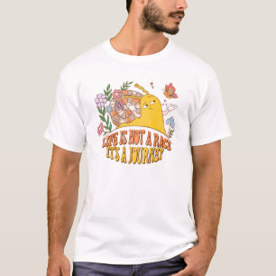 T-shirt La vie n'est pas une course, c'est un voyage