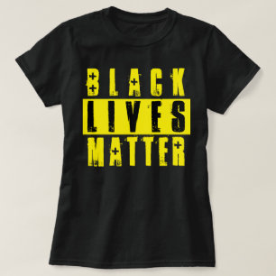 T-SHIRT LA VIE NOIRE EST IMPORTANTE
