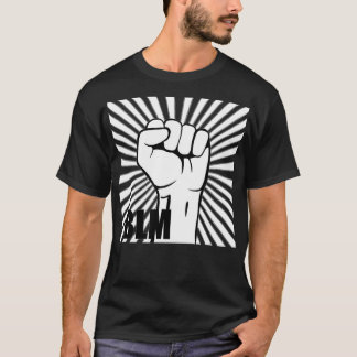 T-shirt La vie noire importe