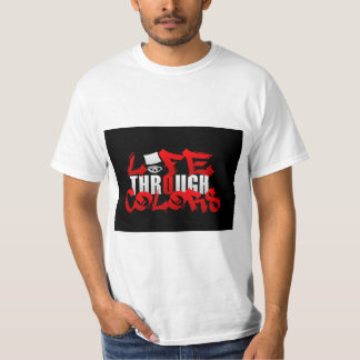 T-shirt La vie par des couleurs