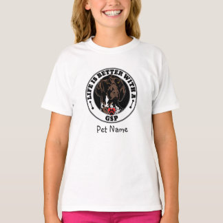 T-shirt La Vie Personnalisée Du SGP Est Meilleure Avec Un 