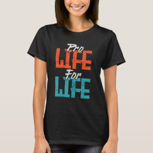 T-shirt La Vie Provie Commence La Mort Républicaine