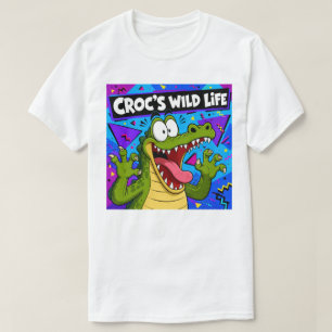 T-SHIRT LA VIE SAUVAGE DE CROC