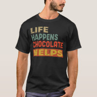 La vie se passe Le chocolat aide drôle l'amour du