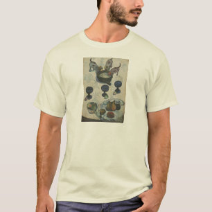 T-shirt La vie toujours avec trois chiots par Paul Gauguin