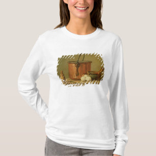 T-shirt La vie toujours des batteries de cuisine, chaudron